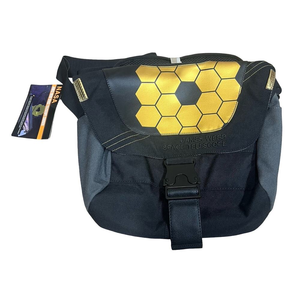 NASA James Webb Space Telescope Courier Messenger Crossbody Bag NWT